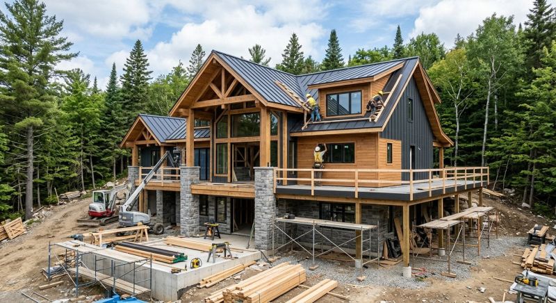 Custom House Building in Sonoma County, CA