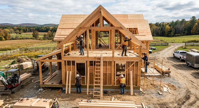 Farmhouse Construction in Napa, CA